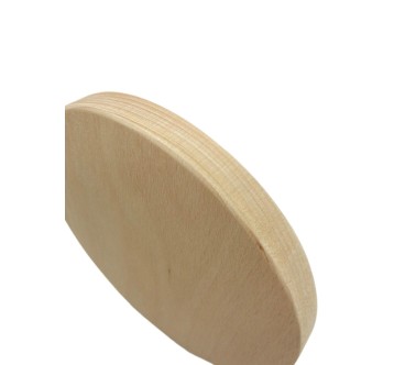 Round Beech Wood Board Disc 15cm – Unfinished