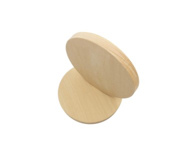 Round Beech Wood Board Disc 15cm – Unfinished