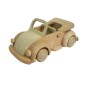 Wooden World Wooden Toy Car Beetle Style, Beech Wood, 22×11×10 cm Educational Natural Play Vehicle