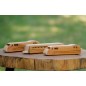 Wooden World Wooden TGV Express Train Toy, 3-Part Model, Mixed Woods, Movable Wheels