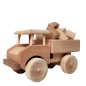 Wooden World Wooden Truck with Blocks, Beech Wood, Movable Wheels, 24×10×13.5 cm