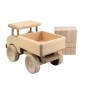 Wooden World Wooden Truck with Blocks, Beech Wood, Movable Wheels, 24×10×13.5 cm