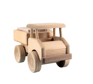 Wooden Truck with Blocks 24×10×13.5 cm