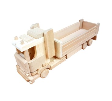 Extra Large Wooden Long Truck 48×12×19.6 cm