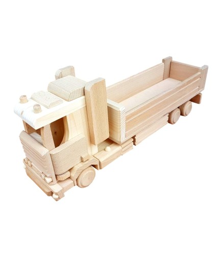 Extra Large Wooden Long Truck 48×12×19.6 cm