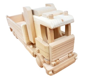 Extra Large Wooden Long Truck 48×12×19.6 cm