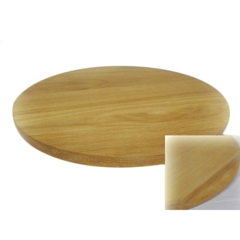Wooden Round Serving Board 50cm (20") | Eco Pizza, Bread & Cheese Board