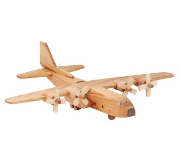 Cherry Wood Hercules Plane Model 25×30×8 cm