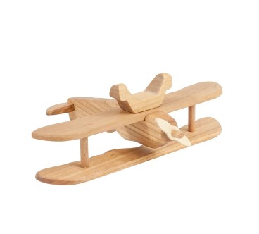Cherry Wood Albatros Plane Model 15×18.5×6.5 cm