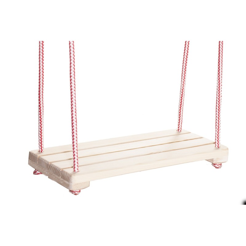 Wooden World Wooden Garden Swing Seat, Beech Wood, Natural Colour, Outdoor Hanging Seat 42×18 cm Wooden World Wooden Garden Swing Seat, Beech Wood, Natural Colour, Outdoor Hanging Seat 42×18 cm