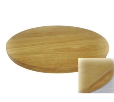 Wooden Round Serving Board 60cm (24") | Eco Pizza, Bread & Cheese Board