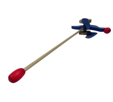 Push Along Wooden Seal Toy Beech Wood