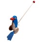 Wooden World Push Along Wooden Penguin Toy, Hand Painted, Beech Wood, Rolling Figure with Stick, 20×10×10 cm Wooden World Push Along Wooden Penguin Toy, Hand Painted, Beech Wood, Rolling Figure with Stick, 20×10×10 cm