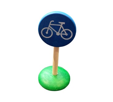 European Wooden Road Signs Set 12 Pieces