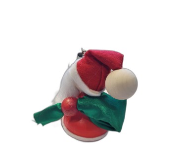 Spring Wooden Santa Puppet Handmade Toy