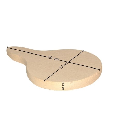 Onion Shape Wooden Cutting Board Beech Wood Kitchen Serving Board