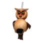 Wooden World Spring Wooden Owl Puppet, Handmade Bouncy Toy, Light Wood Shade, Hanging Decoration & Gift Wooden World Spring Wooden Owl Puppet, Handmade Bouncy Toy, Light Wood Shade, Hanging Decoration & Gift