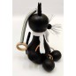 Wooden World Spring Wooden Black Cat Puppet, Handmade Bouncy Toy, Hanging Decoration & Gift Wooden World Spring Wooden Black Cat Puppet, Handmade Bouncy Toy, Hanging Decoration & Gift
