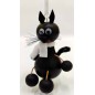 Wooden World Spring Wooden Black Cat Puppet, Handmade Bouncy Toy, Hanging Decoration & Gift Wooden World Spring Wooden Black Cat Puppet, Handmade Bouncy Toy, Hanging Decoration & Gift