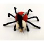 Wooden World Spring Wooden Black Spider Puppet, Handmade Bouncy Toy, Hanging Decoration & Gift Wooden World Spring Wooden Black Spider Puppet, Handmade Bouncy Toy, Hanging Decoration & Gift