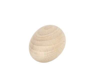 Large Wooden Eggs Set of 20 Beech Wood Craft Blanks