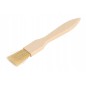 Wide Flat Wooden Pastry Brush Beech Wood with Natural Bristles Basting Glazing BBQ