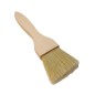 Extra Wide Flat Wooden Pastry Brush Beech Wood with Natural Bristles Basting Glazing BBQ