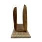 Wooden Napkin Holder Apple Pear Shape Mixed Wood Smooth Finished Table Accessory Wooden Napkin Holder Apple Pear Shape Mixed Wood Smooth Finished Table Accessory
