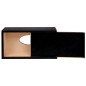 Black Wooden Tissue Box Napkin Holder Bottom Open Table Storage Black Wooden Tissue Box Napkin Holder Bottom Open Table Storage