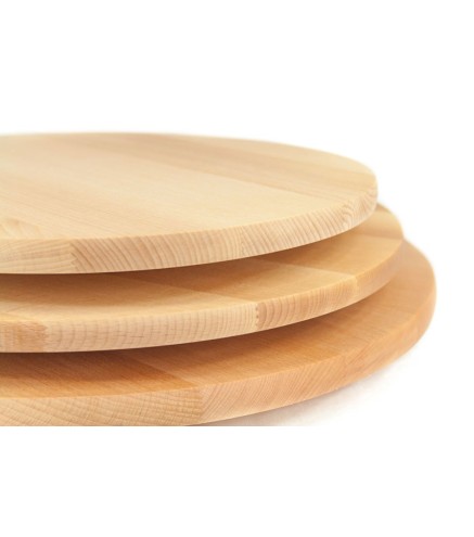 Wooden Round Pizza Board 20cm (8") | Eco Pizza, Bread & Cheese Board