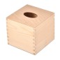 Square Wooden Tissue Box Napkin Holder Raw Unpainted Top Open Square Wooden Tissue Box Napkin Holder Raw Unpainted Top Open