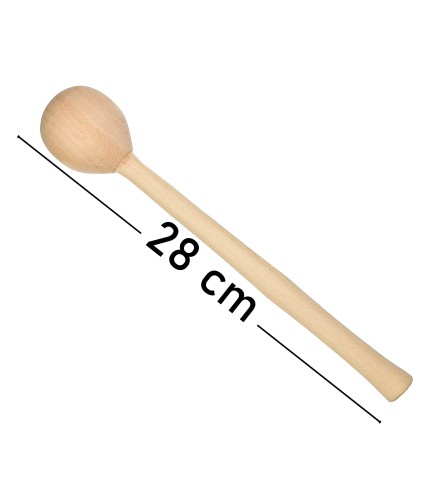Wooden Dough Ball Stick Beech Wood Cake Preparation Tool 28 cm
