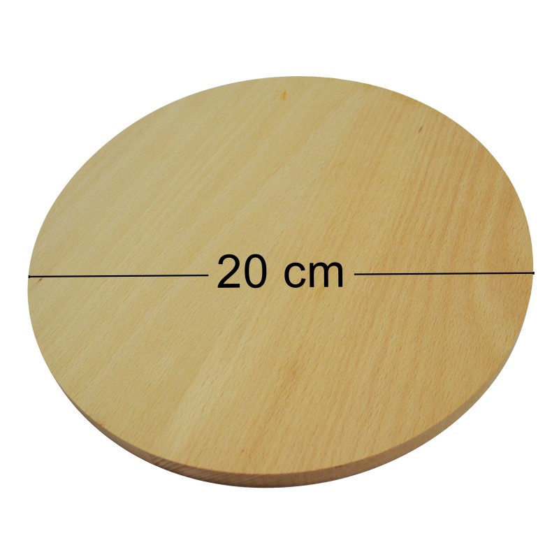 Wooden Round Pizza Board 20cm (8") | Eco Pizza, Bread & Cheese Board Wooden Round Pizza Board 20cm (8") | Eco Pizza, Bread & Cheese Board