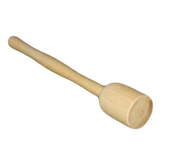 Wooden Potato Masher Beech Wood Kitchen Tool