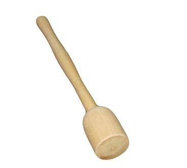 Wooden Potato Masher Beech Wood Kitchen Tool