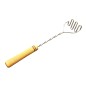 Stainless Steel Spiral Potato Masher with Beech Wood Handle 29 cm