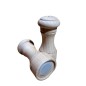 Wooden Salt and Pepper Shakers Set of 2 Beech Wood 10 cm