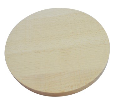 Round raw beech wood board 20cm - Wooden World