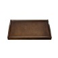 Wooden Breakfast Serving Tray Dark Brown Small 30 x 20 cm Wooden Breakfast Serving Tray Dark Brown Small 30 x 20 cm