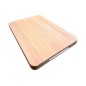 Wooden World Beech Wood Chopping Block 50x35x4 cm Large Oiled Cutting Board