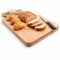 Wooden World Beech Wood Chopping Block 50x35x4 cm Large Oiled Cutting Board