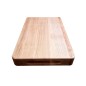 Wooden World Beech Wood Chopping Block 30x20x4 cm Oiled Cutting Board