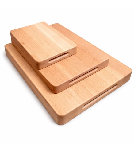 Beech Wood Chopping Block Set of 3
