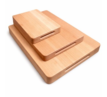 Beech Wood Chopping Block 40x30 cm Oiled Board