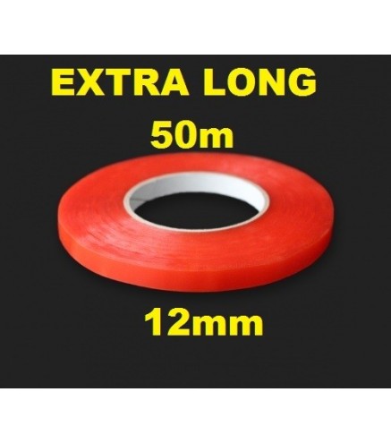 Ultra Thin Double Sided Tape 12mm x 50m