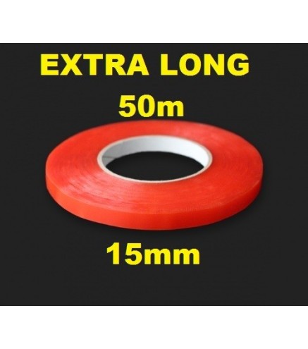 Ultra Thin Double Sided Tape 15mm x 50m