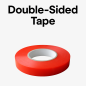 Ultra Thin Double Sided Tape 19mm x 50m Transparent Acrylic