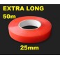 Ultra Thin Double Sided Tape 25mm x 50m Transparent Acrylic