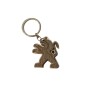 Wooden World Peugeot Wooden Keyring with Metal Ring MDF Plywood Car Key Chain 4.5 x 4.5 cm