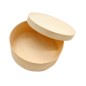 Wooden World Set of 3 Round Birch Bast Boxes with Lids, Nesting Storage Boxes Wooden World Set of 3 Round Birch Bast Boxes with Lids, Nesting Storage Boxes
